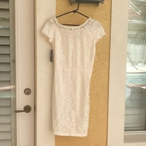 White Zara dress